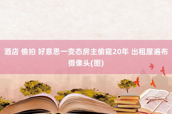 酒店 偷拍 好意思一变态房主偷窥20年 出租屋遍布摄像头(图)